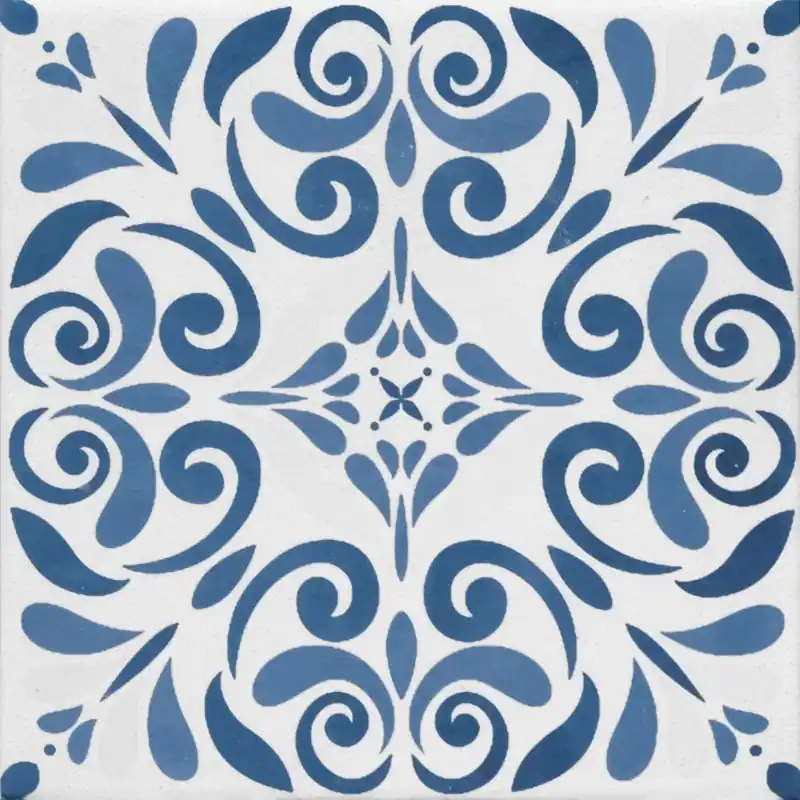 Betrouwbaar AQUAREL DECORO VEGA BLU 15X15