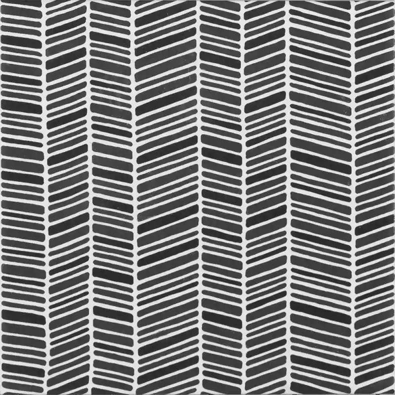 AQUAREL DECORO STRIPE DARK GREY CREAM 15X15 Voordeelprijs