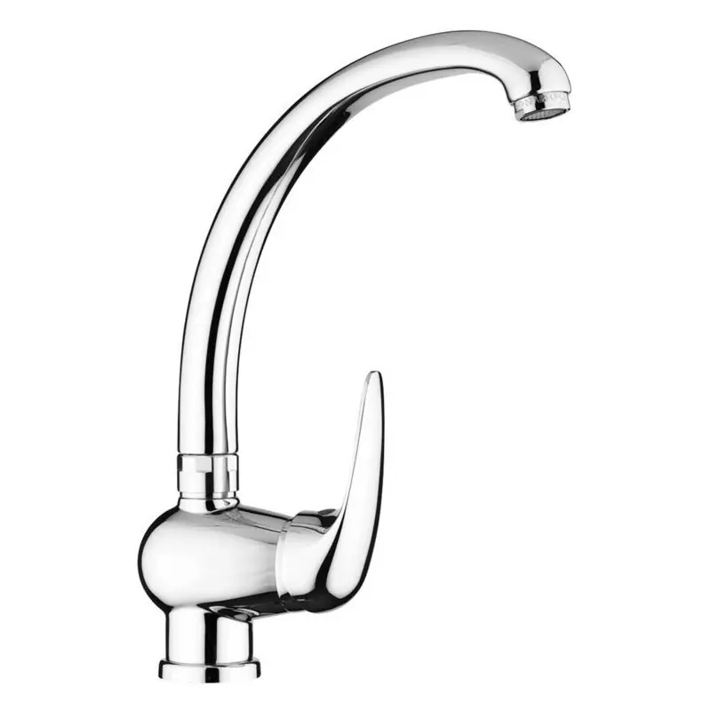 DUEMILA MISCELATORE LAVELLO MONOFORO CON CANNA ORIENTABILE Speciale Aanbieding