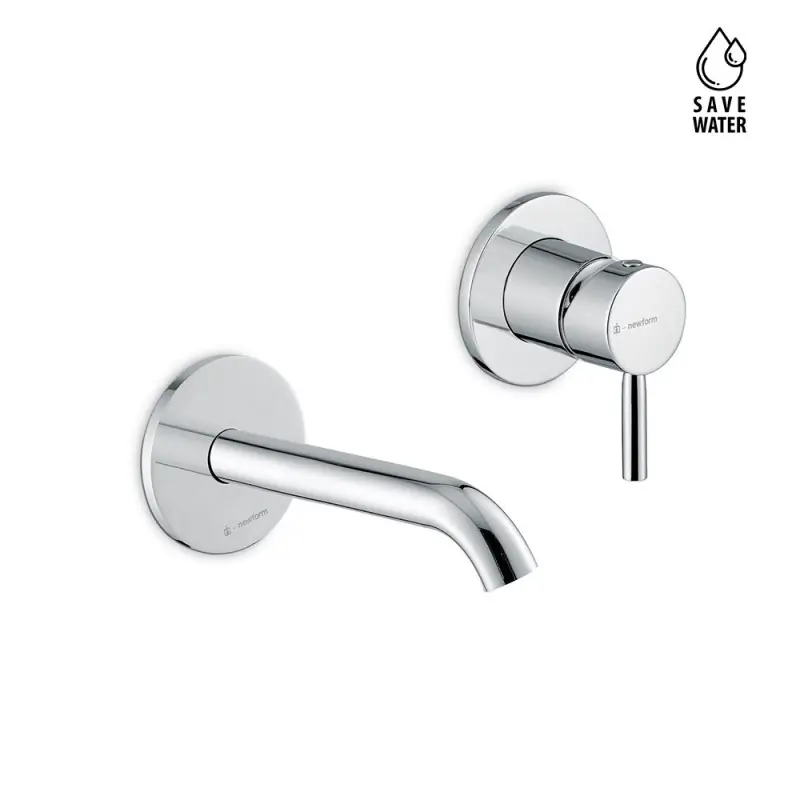 BLINK MISCELATORE LAVABO A PARETE S/SCARICO Express Levering