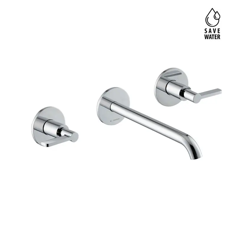 Betrouwbaar BLINK CHIC GRUPPO LAVABO 3 FORI A PARETE S/SCARICO BOCCA LUNGA