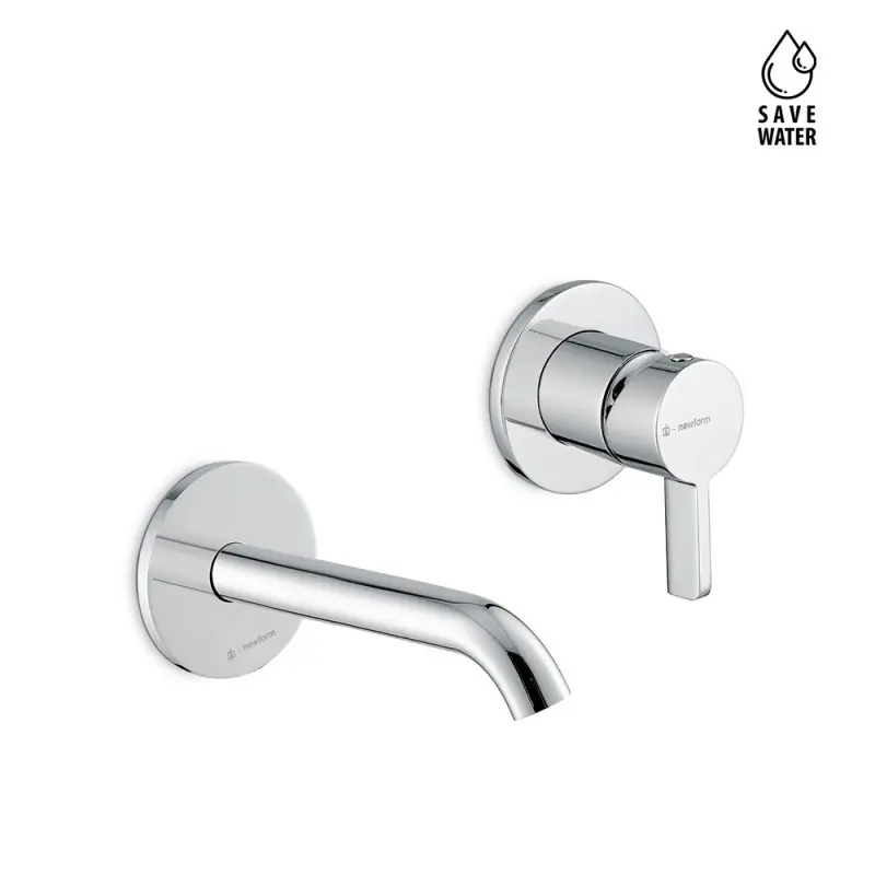 BLINK CHIC GRUPPO MISCELATORE A PARETE S/SCARICO Veilige Betaling