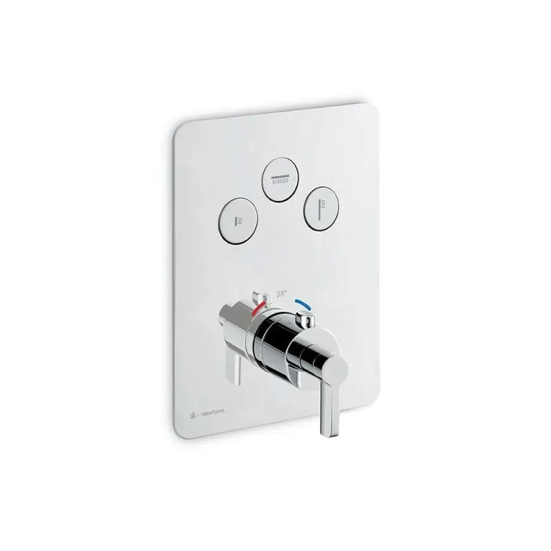 BLINK CHIC MISCELATORE TERMOSTATICO AD INCASSO 3 USCITE Direct Verzonden
