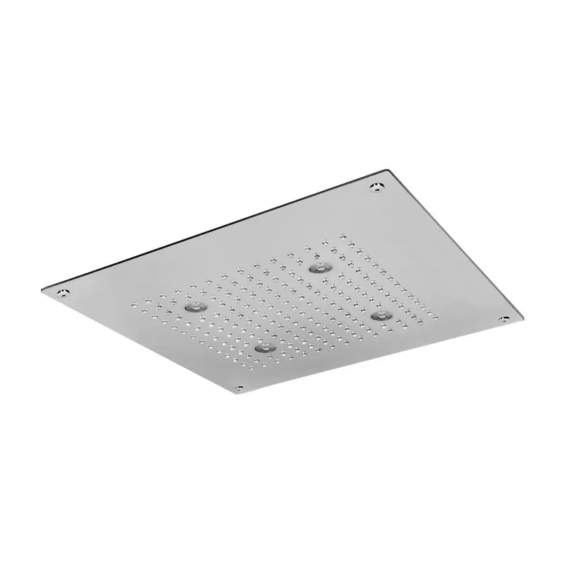Populair TECHNO SOFFIONE INCASSO A CONTROSOFFITTO 400x400MM