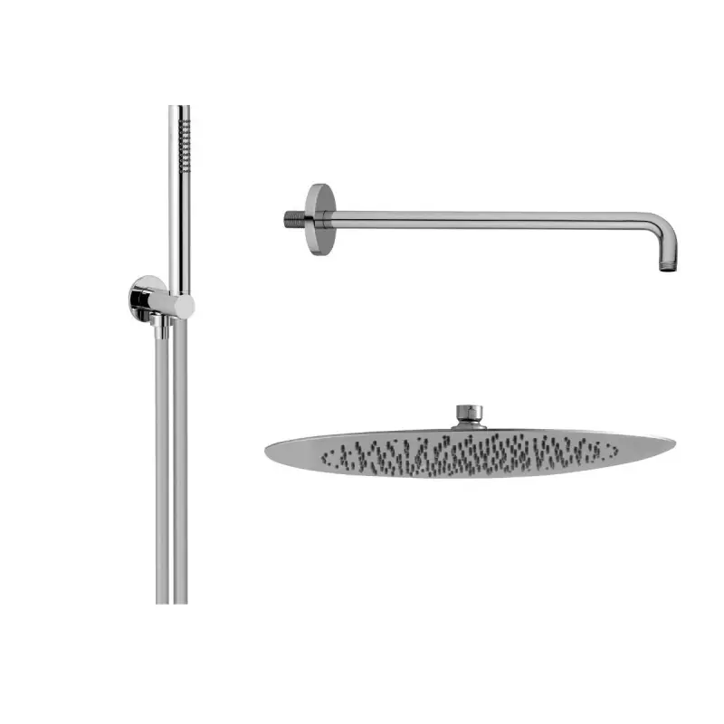 Uitverkoop POP KIT SOFFIONE DOCCIA Ø 250MM C/SET DOCCIA TONDO