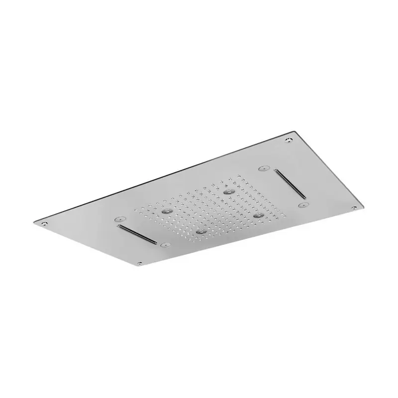 Bestel Nu ROCK SOFFIONE INCASSO A CONTROSOFFITTO 700X400MM 3 FUNZIONI SF005 B