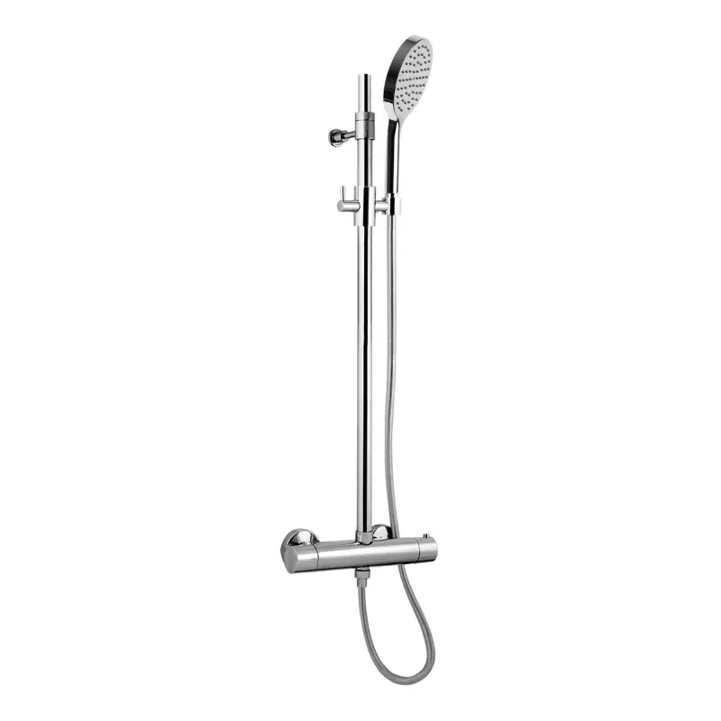 COLONNA DOCCIA C/MISCELATORE TERMOSTATICO E DOCCETTA 3 GETTI Must-Have