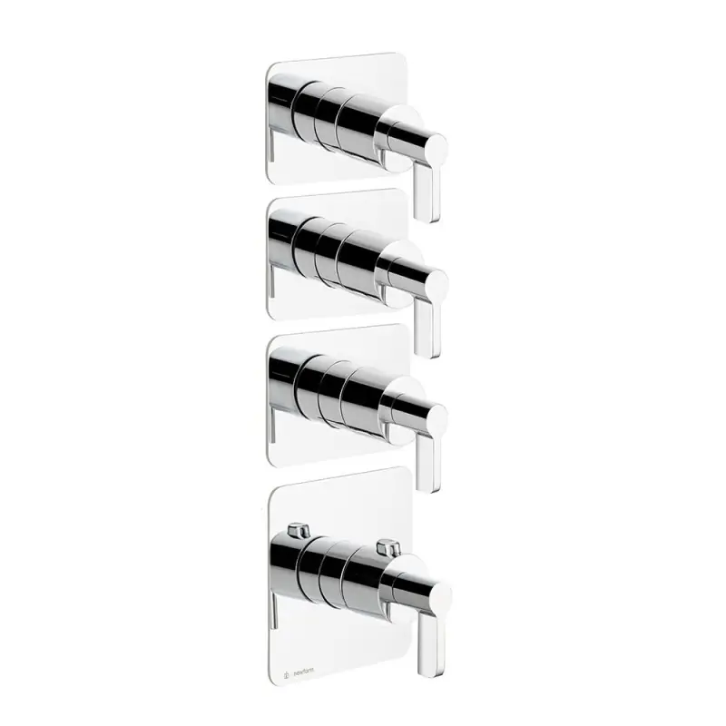 BLINK CHIC MISCELATORE TERMOSTATICO MULTIUTENZA DOCCIA AD INCASSO 3 USCITE Koopje