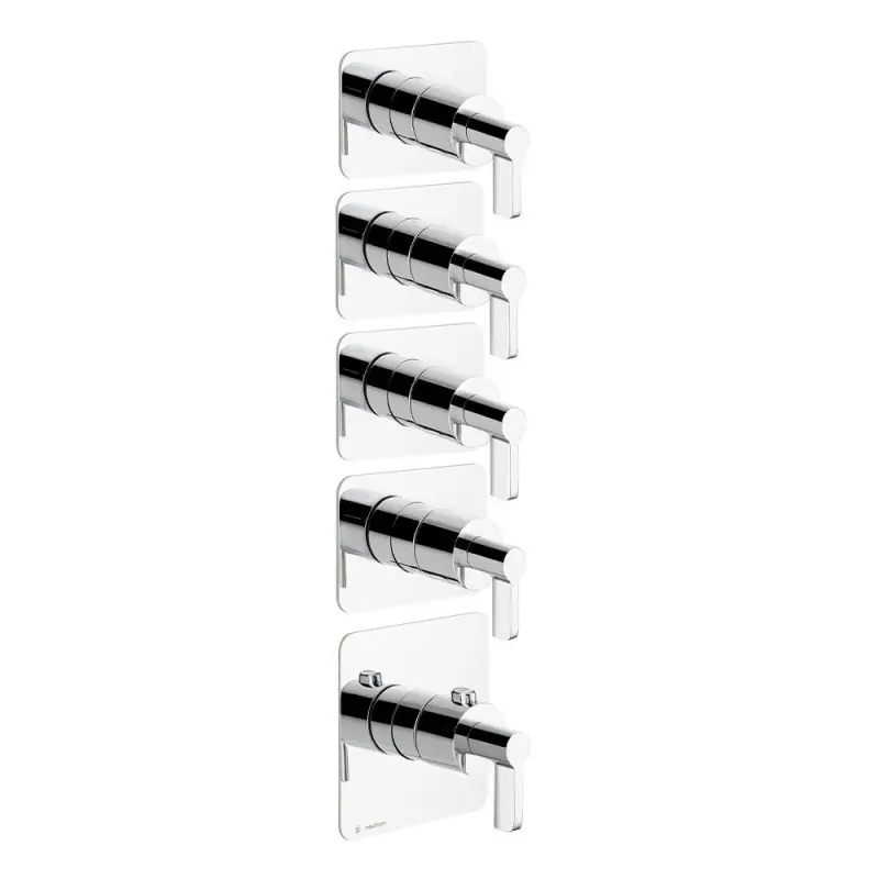 BLINK CHIC MISCELATORE TERMOSTATICO MULTIUTENZA DOCCIA AD INCASSO 4 USCITE Speciale Aanbieding