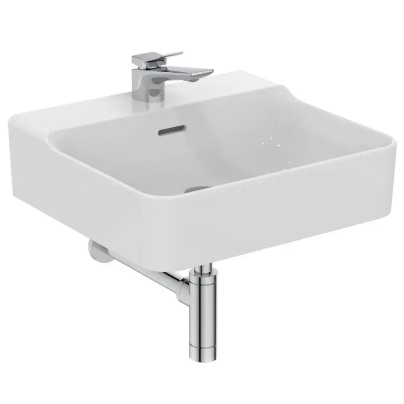 CONCA LAVABO RETTANGOLARE 500X450 MM C/TROPPOPIENO E 1 FORO Hete Deal