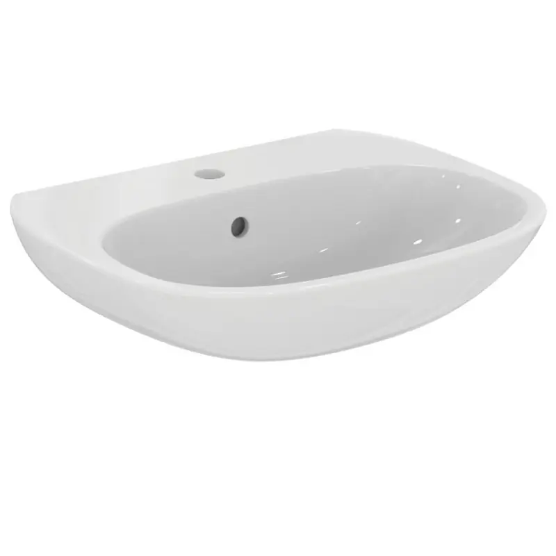 Superprijs TESI LAVABO 550MM BIANCO LUCIDO