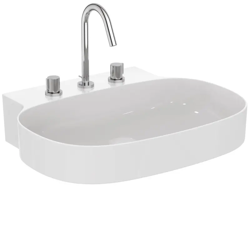 Seizoensaanbieding LINDA-X LAVABO 60 CM S/TROPPOPIENO 3 FORI