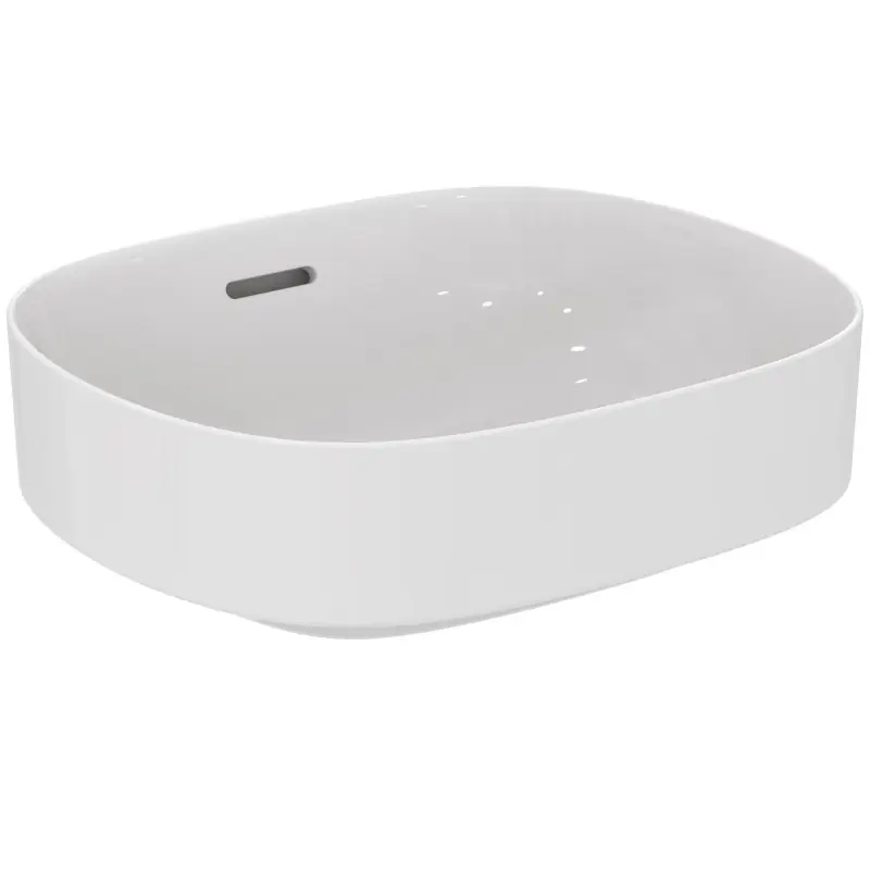 LINDA-X LAVABO DA APPOGGIO OVALE 45 C/TROPPOPIENO S/FORO Meest Verkocht
