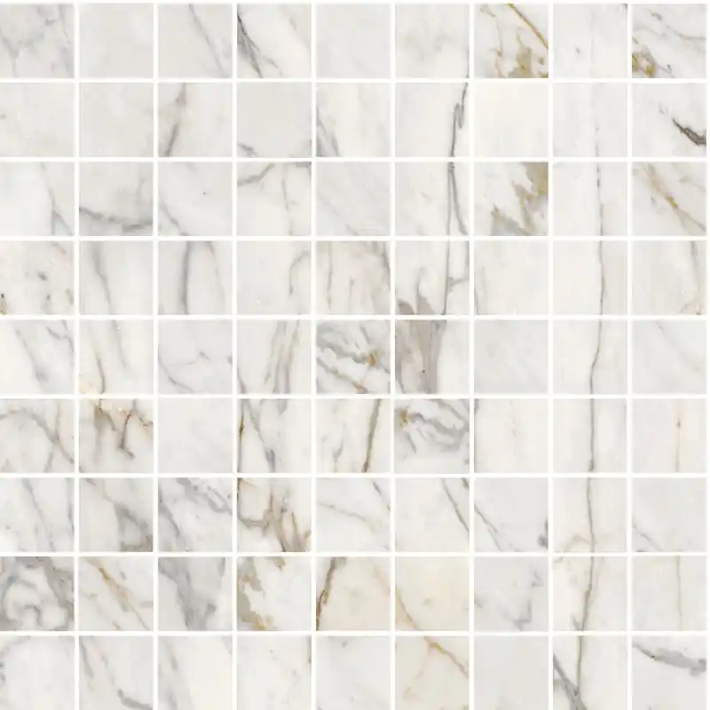 ALLMARBLE_FLOOR GOLDEN WHITE MOSAICO 30X30 Finale Uitverkoop