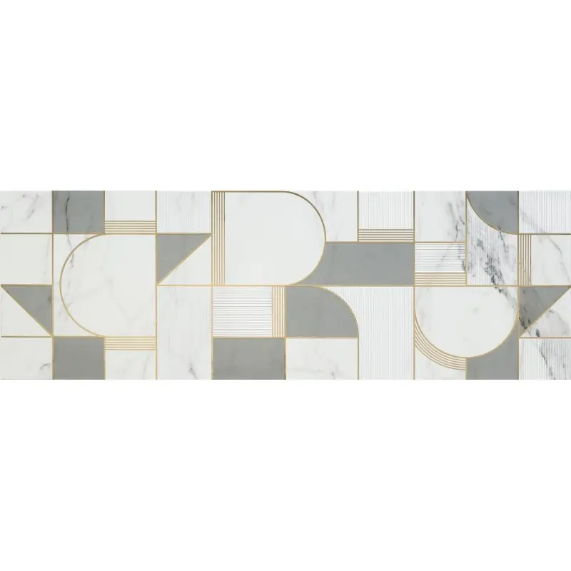 ALLMARBLE_WALL STATUARIO SATIN 40X120 DECORO CLUB Shop Nu
