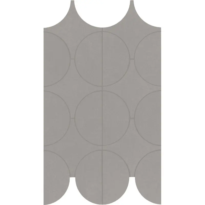 CEMENTUM NICKEL MOSAICO CERCHI 23.8X41.4 Meest Verkocht