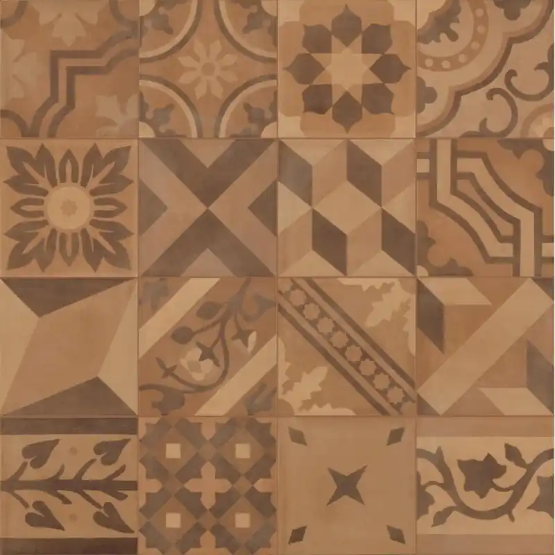 Korting CROGIOLO_D_SEGNI_BLEND TERRA DECORO MIX 20X20