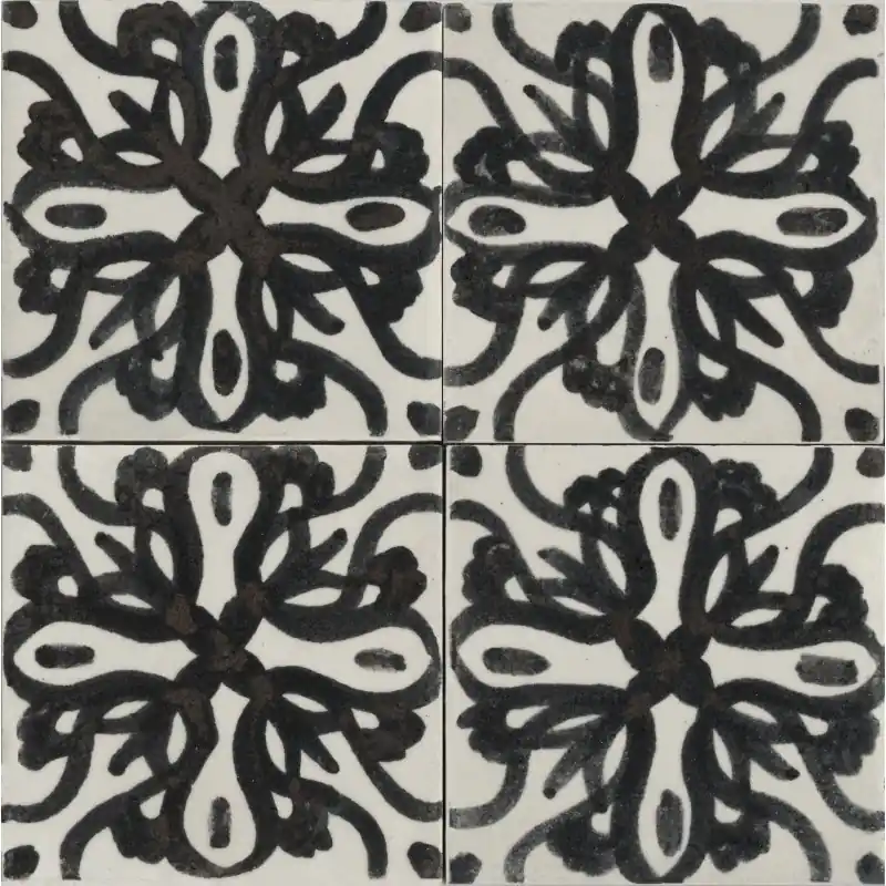 Populair CROGIOLO_MEMORIA TAPPETO 4 NERO LUX 15X15