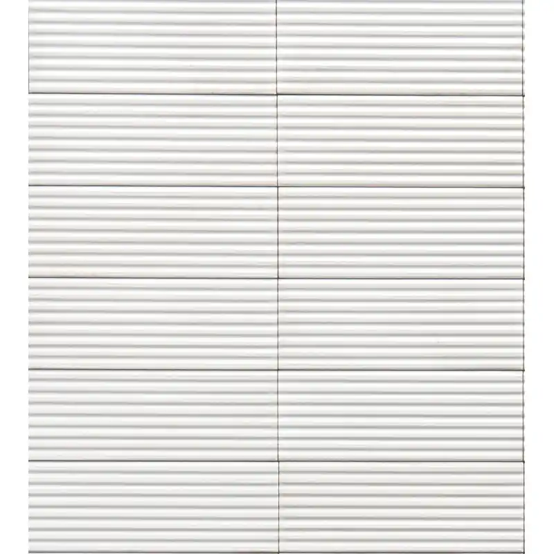 Op = Op CROGIOLO_RICE BIANCO STRUTT. PLEAT 3D LUX 7,5X20