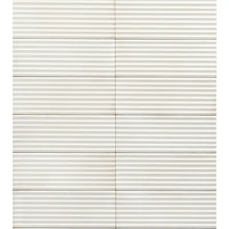 Koopje CROGIOLO_RICE NATURAL STRUTT. PLEAT 3D LUX 7,5X20