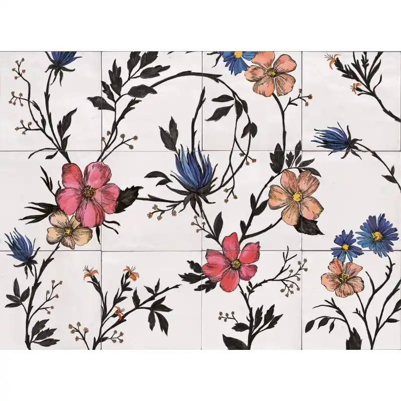 CROGIOLO_RICE DECORO GARDEN MODULO A 45X60 Bestseller