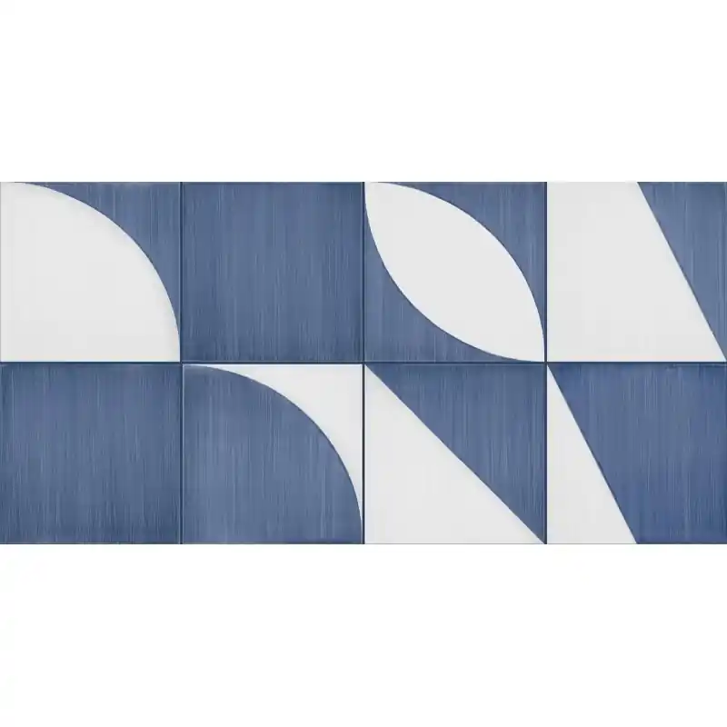 Favoriet CROGIOLO_SCENARIO BLU DECORO MIX 20X20